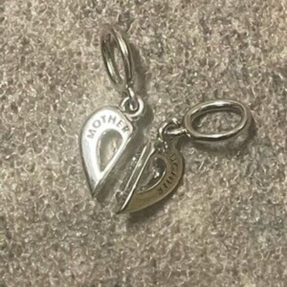 Pandora Splittable Mother & Daughter Dangle Charm - Picture 5 of 5